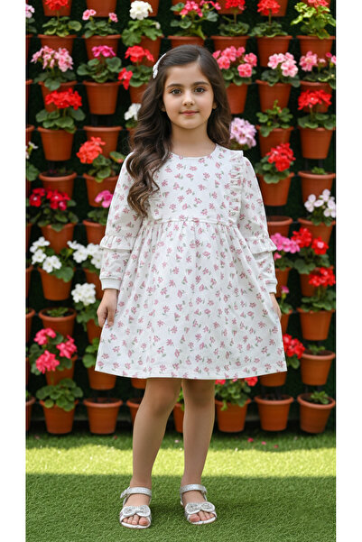 ATA7 Delicate cherry blossom dress