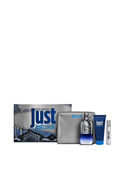 Just Cavalli 90ml Edt + 15ml Edt + 100ml Gel de Dus + Geanta