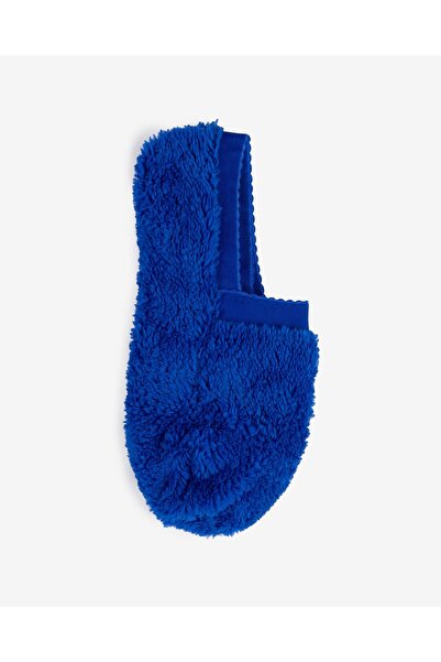 Bolero Kadın Peluş Ev Çorabı Saks