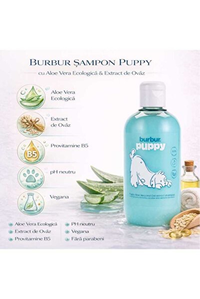 Burbur ȘAMPON PREMIUM PENTRU CÂINI ȘI PISICI 400ML