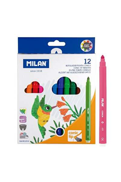 Milan CARIOCA 12 CULORI VÂRF CONIC