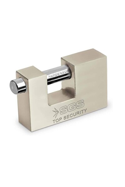 SGS قفل مسطح بعمود منزلق مطلي بالساتان 90 مم