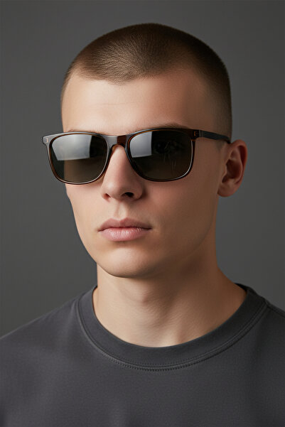 De Valentini Black Bone Men's Sunglasses