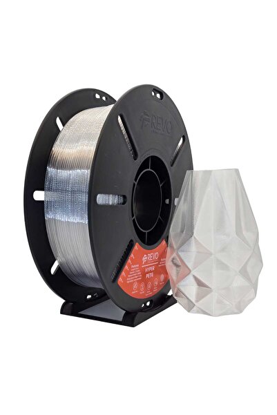 REVO Filament Hyper speed PETG 3D yazıcı 1.75 mm 1 kg şeffaf kalıtelı hızlı