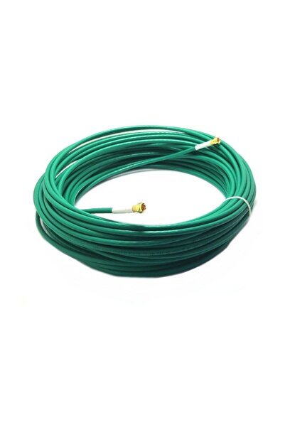 Kutsan Tv Uydu Anten Kablosu Rg6 U4 Full Hd 4k Uhd F Konnektörlü 100 Metre Tü...