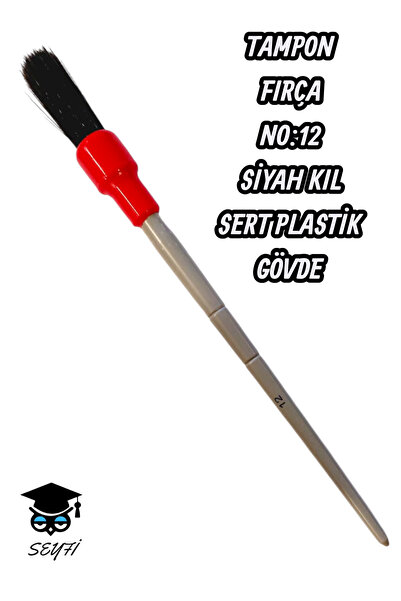 SEYFİKİRTASİYE ČETKA ZA TAMPONE OD CRNE GLINE BR:12