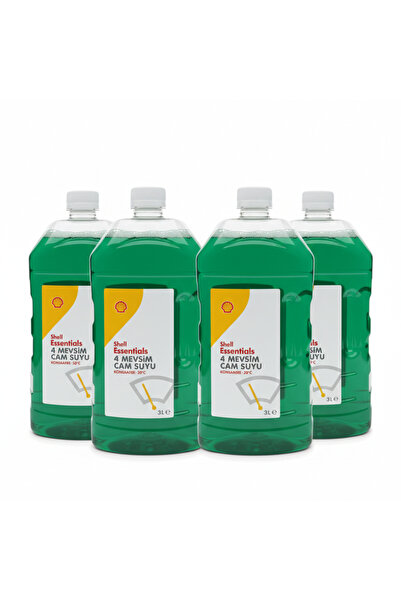 SHELL 4 MEVSİM CAM SUYU -20C 3 LT 4 ADET