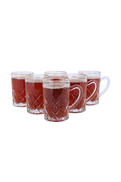 Generic Max Glass tea set, 6 pieces - transparent