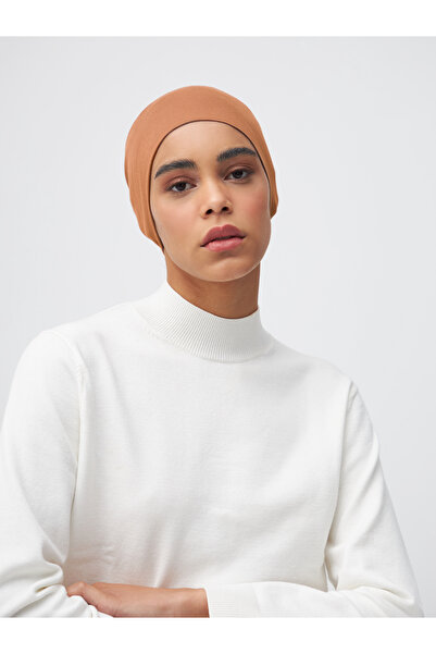Femple Modest دفعة مالية مباشرة |   اللون: كراميل |   غطاء رأس أنبوبي تحت الحجاب
