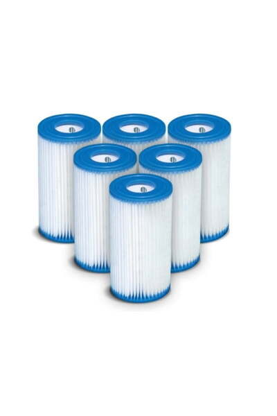 Selgot Set de 6 filtre pentru pompă de piscină tip A