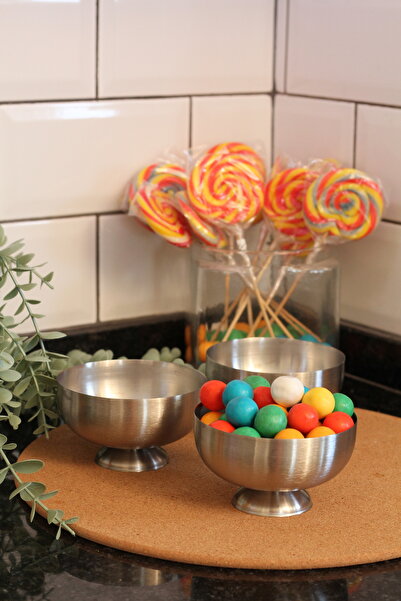 Mutsan وعاء آيس كريم من الفولاذ المقاوم للصدأ 18/10 رقم 4 |   قطر 11 سم |   ع...