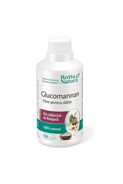 Rotta Natura Fibră de glucomanan pentru, 90 capsule,