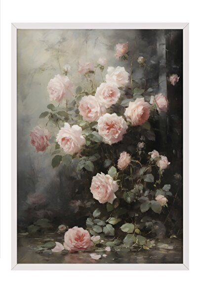 Postifull Vintage slika, poster u beloj ramovini, vintage zidni dekor