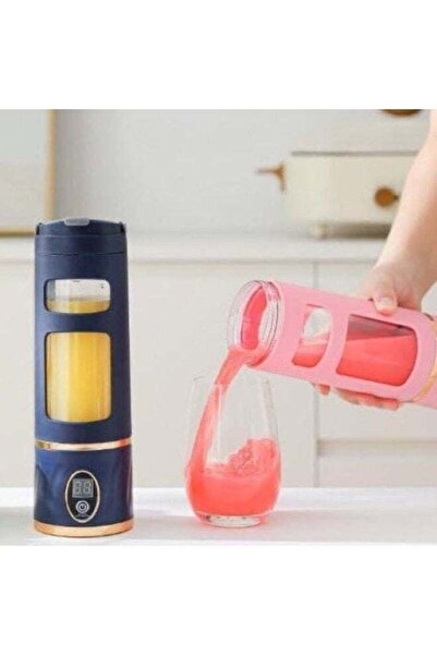 Generic HP-880 Portable Electric Juice Cup Blender – 450ml, Rechargeable, Sta...