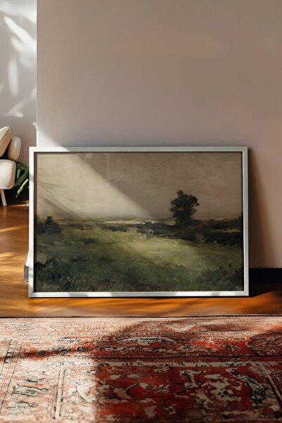 Postifull Vintage slika, poster u beloj ramovini, vintage zidni dekor