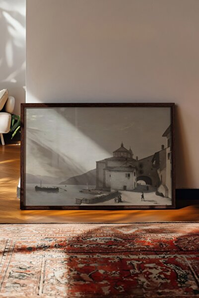 Postifull Vintage ζωγραφική, αφίσα με καφέ κορνίζα, vintage διακόσμηση τοίχου