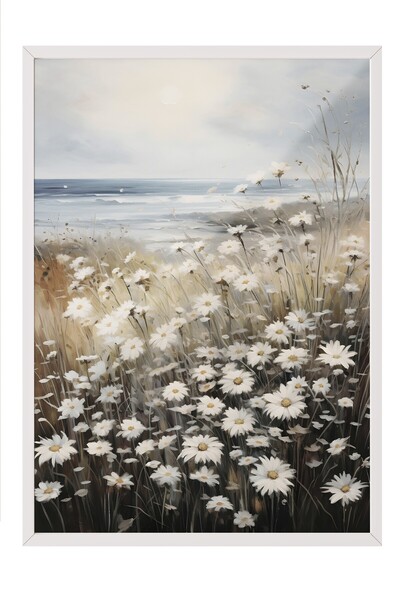 Postifull Vintage slika, poster u beloj ramovini, vintage zidni dekor