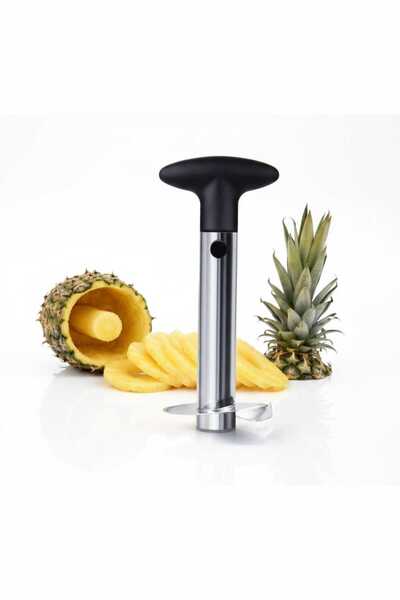 OEM Feliator si Curatator de Ananas Kamille – cutit curatare si feliere, inox...