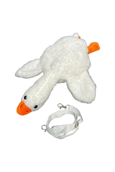 victiny Jucărie de pluș, model de rață, albă, set pentru fete