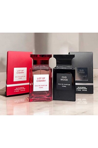 Oud Set 2 Parfumuri Dama +Barbat, Parfum Lot of Cherry 100ml Dama+Parfum WOOD...