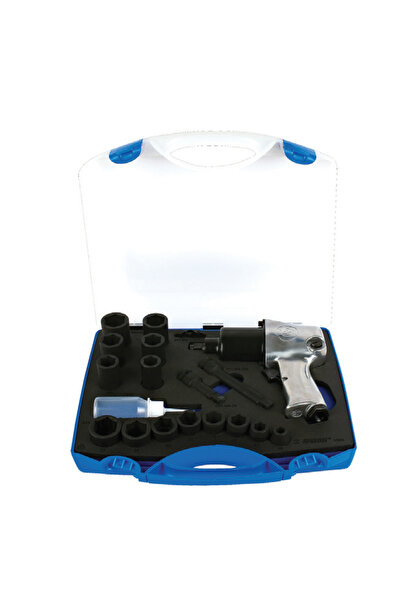 Unior 1565 Pistol pneumatic si set de capete chei tubulare 1/2'' in cutie de ...