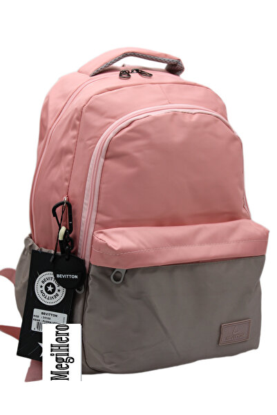 MegiHero 2200 Water Resistant Fabric School Bag Unisex School Backpack Powder...