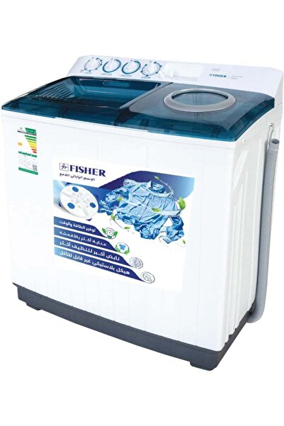 fısher Twin Tub Washing Machine, 8 kg Capacity, Model FW-P8000N