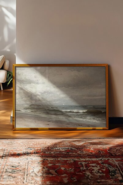 Postifull Vintage ζωγραφική, αφίσα με χρυσό πλαίσιο, vintage διακόσμηση τοίχου