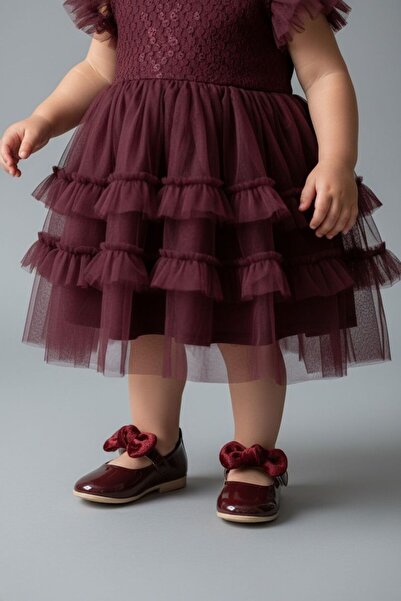 PARLAVERA KIZ ÇOCUK CIRTLI FİYONK BABET