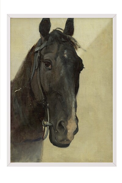 Postifull Vintage slika, poster u beloj ramovini, vintage zidni dekor