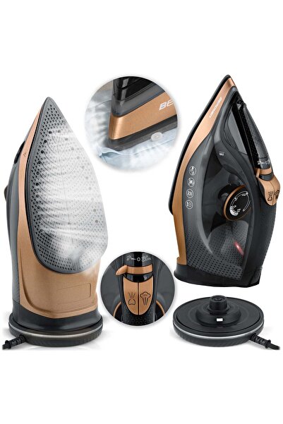Other Fier de călcat cu abur fără fir Berdsen BD-333 2600W cu înveliș ceramic