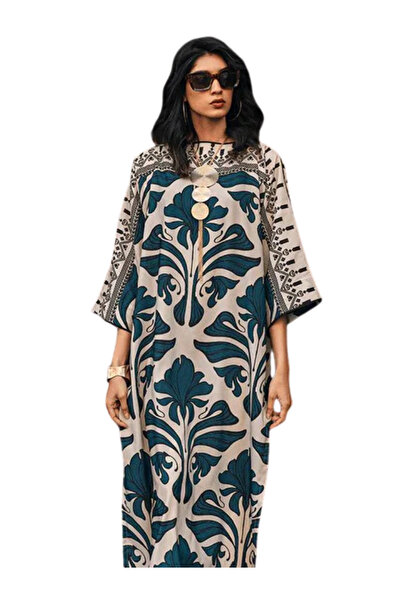 MYSMAR Blue Soft Crepe Cor-d Set - AFK1017 | Blue