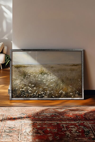 Postifull Vintage slika, poster u srebrnoj ramovani, vintage zidni dekor