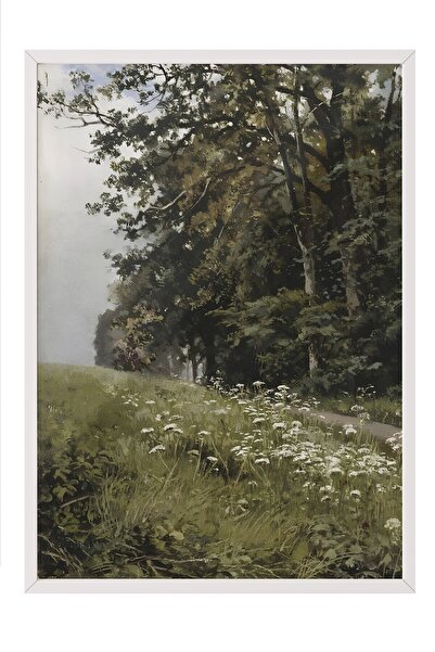 Postifull Vintage slika, poster u beloj ramovini, vintage zidni dekor