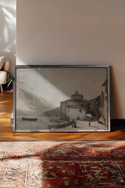 Postifull Vintage slika, poster u srebrnoj ramovani, vintage zidni dekor