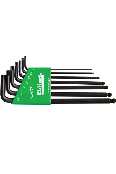 Eklind Key set with TX profile in plastic holder TX10-TX40/7