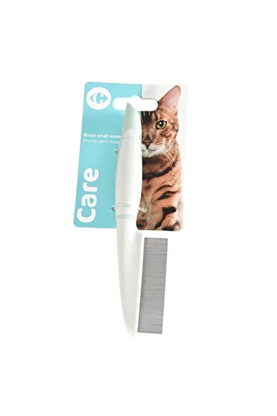 Carrefour Care Metal Bristles Comb, White/Grey