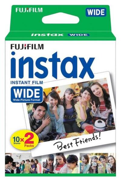 Fujifilm Filme Instax Wide Color, pachet de 20