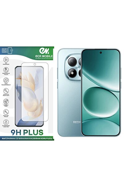 Ecr Mobile Redmi Note 15 Pro 5G ile Uyumlu Mat 9H Nano Ekran Koruyucu Parmak ...