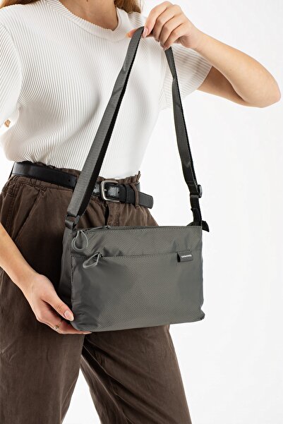 RKY SERENITY Sanmorris 5-Compartment Water Resistant Parachute Fabric Crossbo...