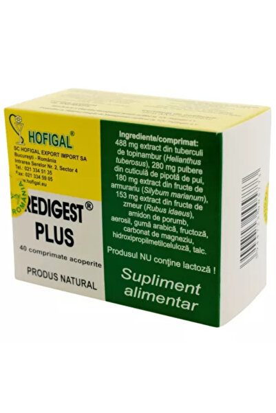 Hofigal Redigest Plus, Hofigal, 40 tablete