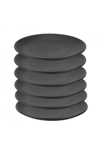 Raki Set of 6 melamine plates SHIBUI 18cm