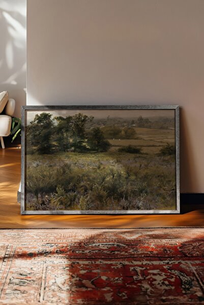 Postifull Vintage slika, poster u srebrnoj ramovani, vintage zidni dekor