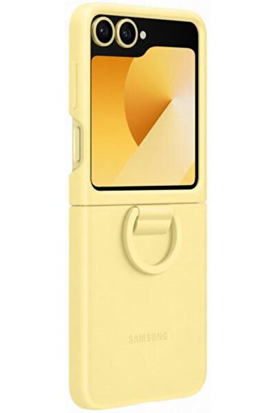 Other SAMSUNG Silicone Case for Galaxy Z Flip6 EF-PF741TYEGWW Yellow