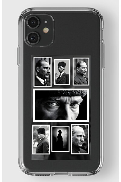 moonset Iphone 11 Uyumlu Baskılı Yumuşak Silikon Şeffaf Telefon Kılıfı