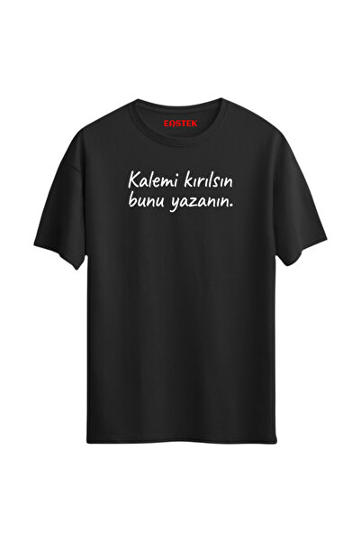 Açık Garaj Break the Pen Write This Written Design, Men's T-Shirt, Women's T-...
