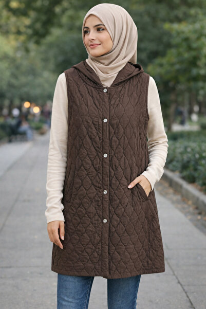 Kafthan Long Quilted Vest
