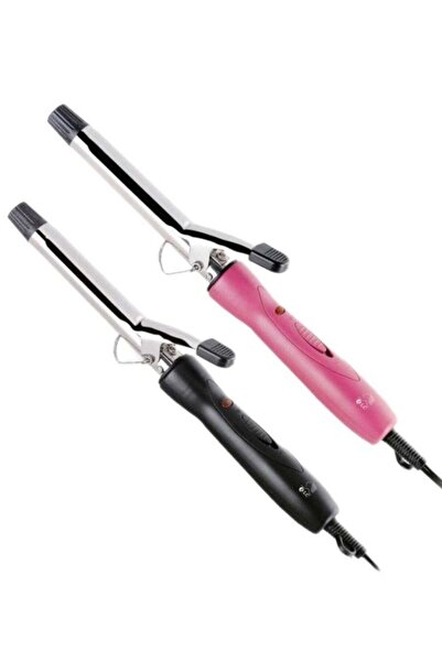 LC مكواة تجعيد الشعر الكهربائية مع مشبك لعمل تموجات ناعمة