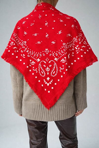 CHARMLUCKY Ethnic Patterned Shal