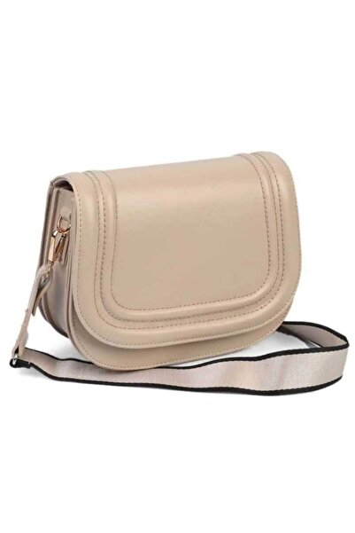 ÖZÜM TAKI Women's Arm and Shoulder Crossbody Bag Skin Color